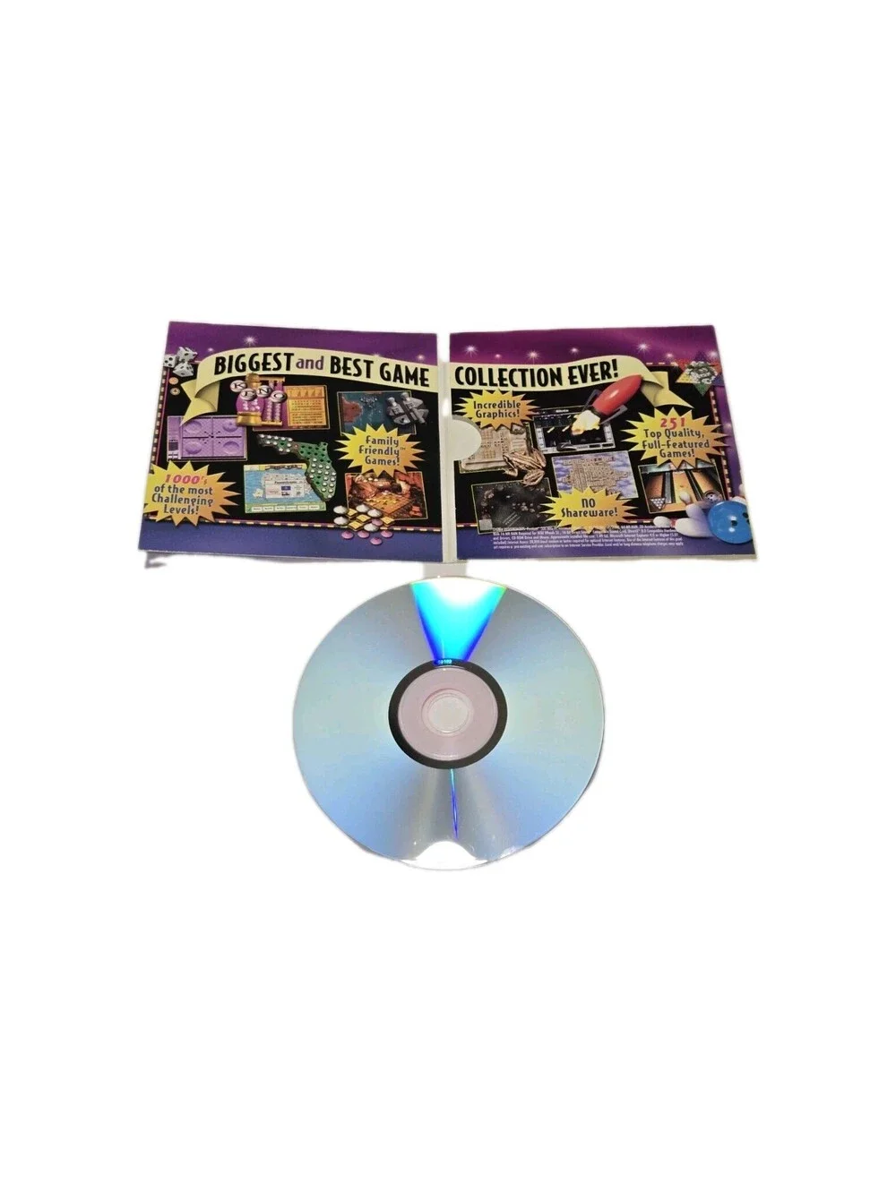 Lot Of 3 CD-ROM Games Colectors Edition, Poker Master, Solitaire Master EUC